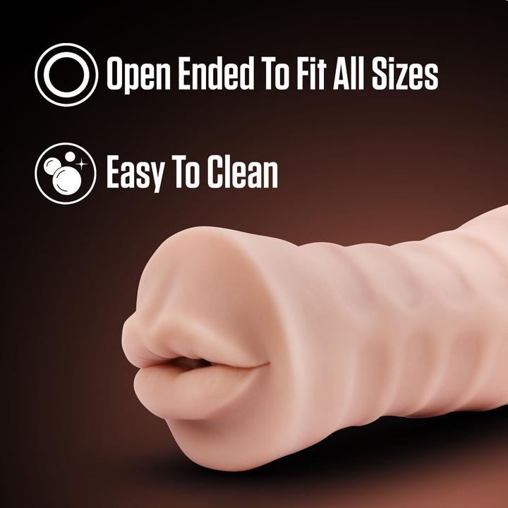 Actual product image Blush Enlust Nicole - AI Male Masturbator - Tight & Nubbed Canal Stroker with Vibrating Bullet to Am