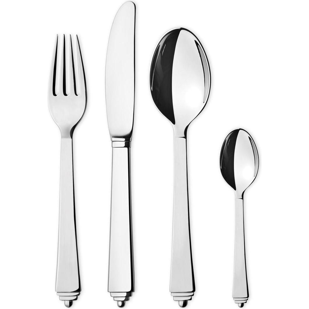 Georg Jensen Pyramid Besteckset, Besteck, Silber