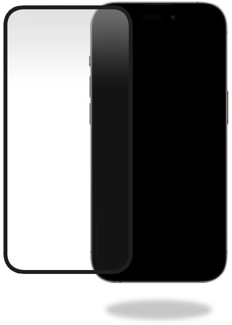 Image du produit Mobilize Cadre noir Verre (1 pièce(s), Apple iPhone 14 Pro)