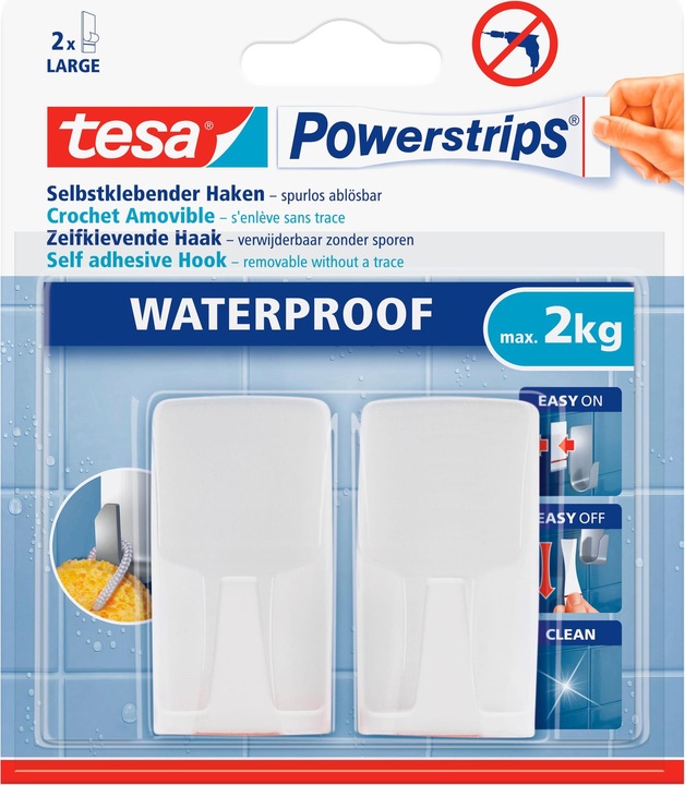 tesa Powerstrips WP Hook Wave