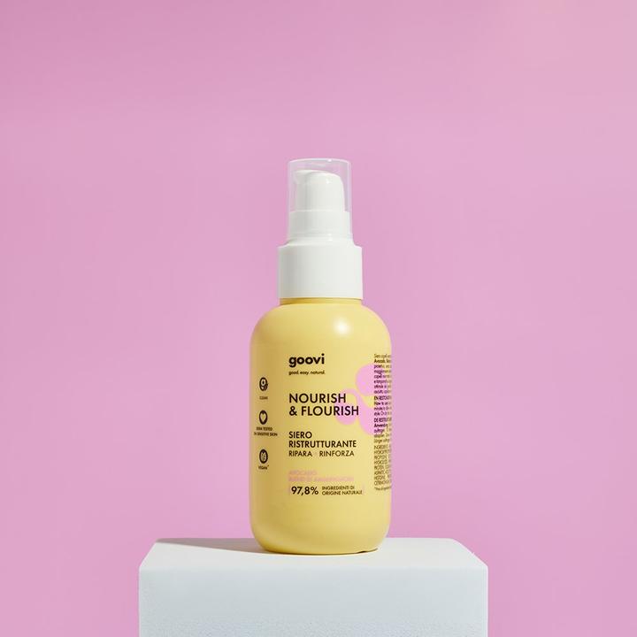 Produktbild Goovi NOURISH & FLOURISH Haarserum restrukturierend 100 ml (100 ml)