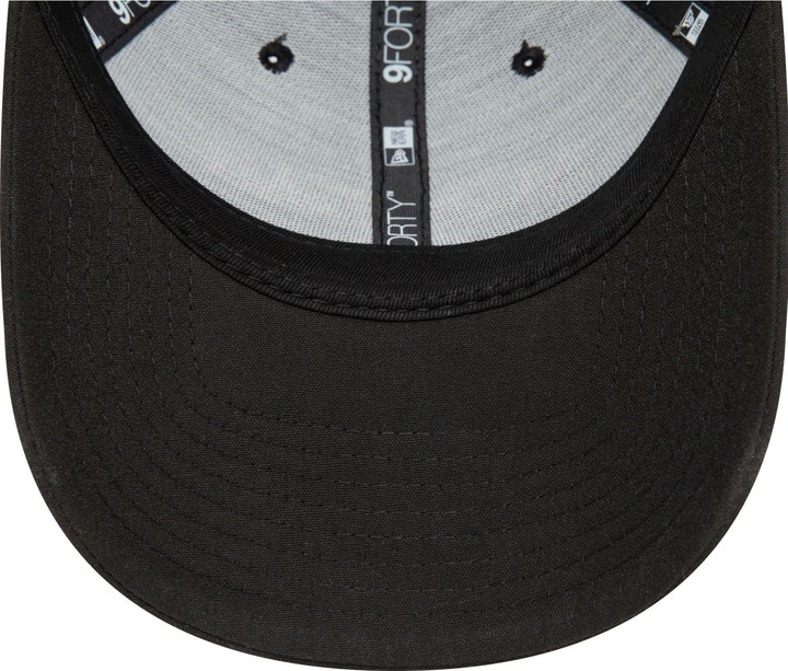 Actual product image New Era 9Forty Strapback Cap - Wordmark Ac Milan Black