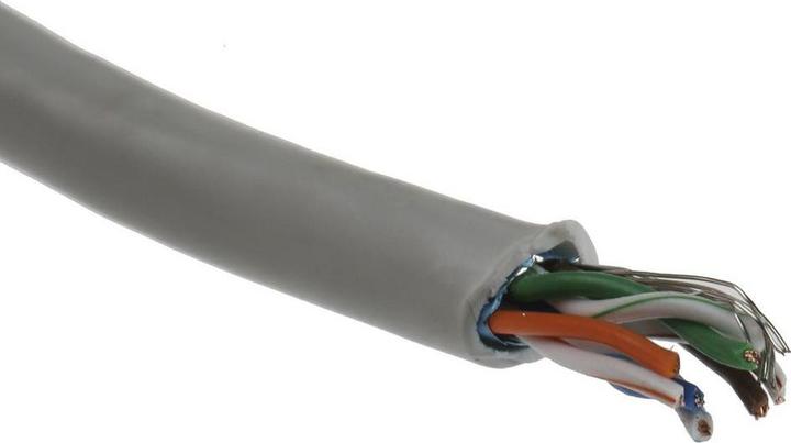 Actual product image RS PRO 4 pair shielded Cat5e FTP patch 100m (FTP, CAT5e, 100 m)