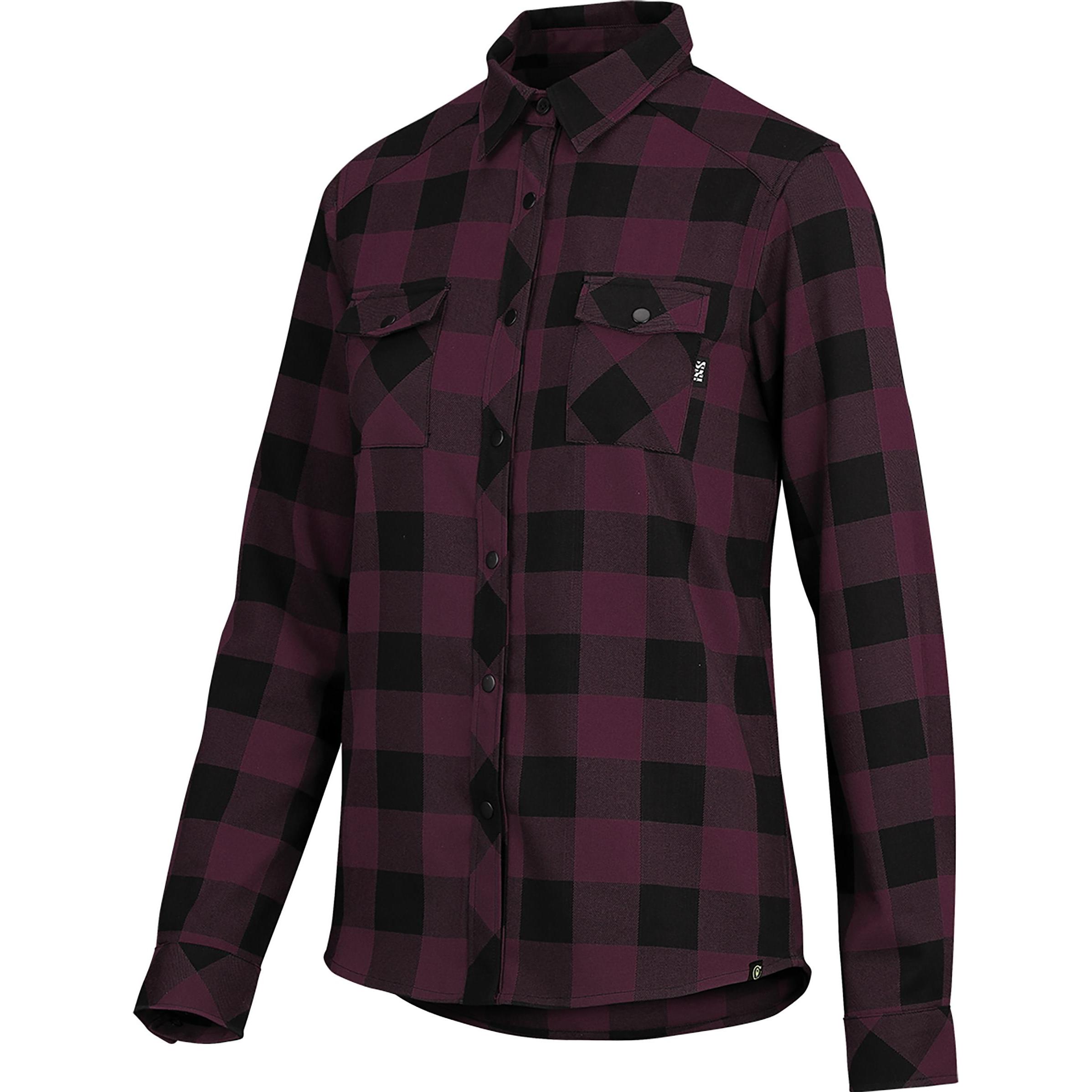 iXS, Damen, Velotrikot, Carve Digger Women Shirt (42), Rot, Schwarz, 42