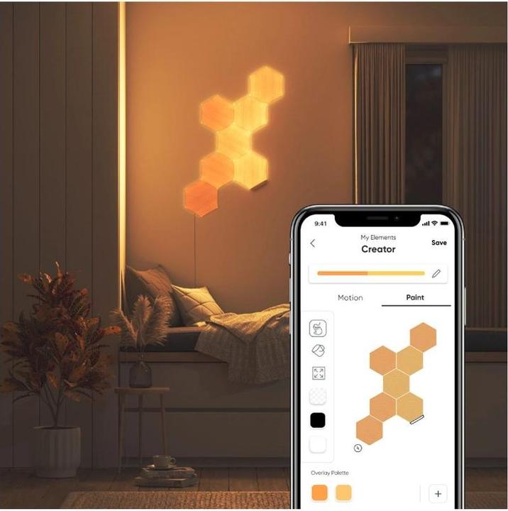 Actual product image Nanoleaf Wood (22 lm)