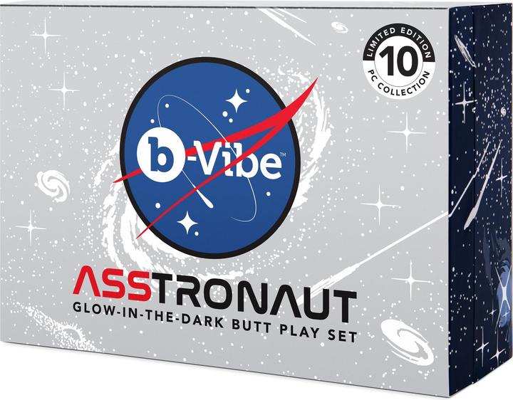 Produktbild Earthly Body B-Vibe - ASStronaut Glow-in-the-Dark Butt Play Set