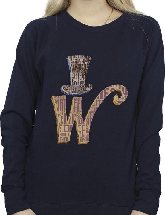 Image du produit Willy Wonka & the Chocolate Factory - Sweat W LOGO HAT - Femme (3XL)