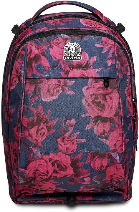 Image du produit Invicta Trolley transformable en sac à dos 3-en-1, système Cross Over, roues 100 mm, structure renforcée