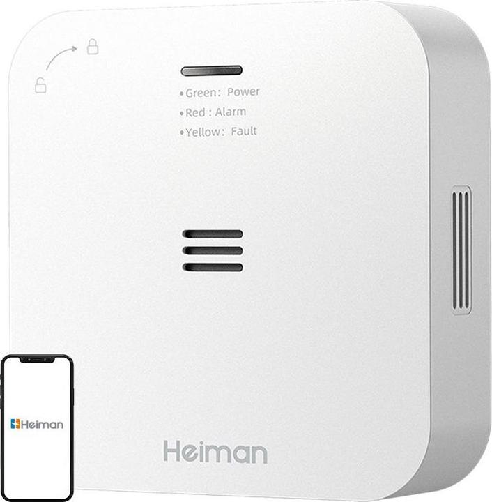 Produktbild Heiman Wireless Alarm CO HM-720ES-W Interlinked