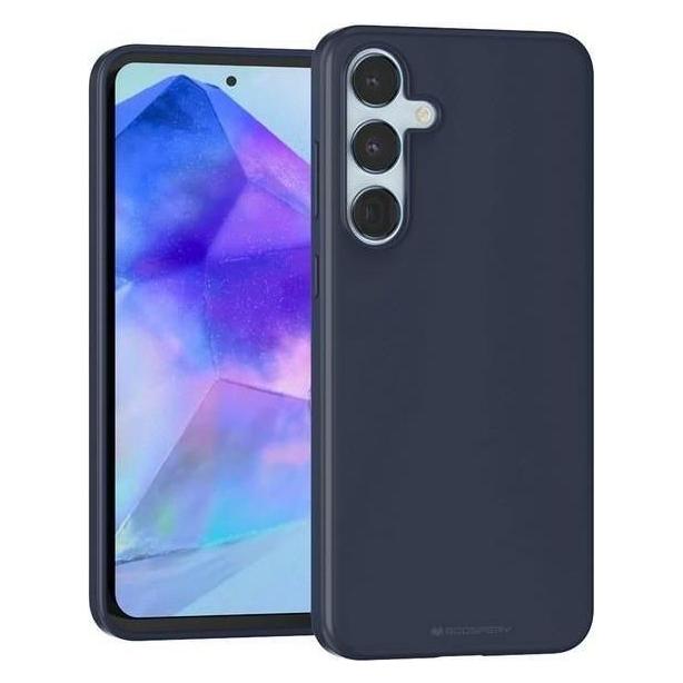 Mercury Blu Soft Sam A55 A556 Niebieski/ Notte (Samsung Galaxy A55), Cover Smartphone,