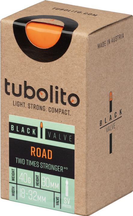 Actual product image Tubolito Tubo Road 700C (Presta (SV), 28", 80 mm)