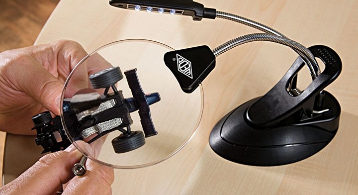 Actual product image Wedo Magnifying lamp
