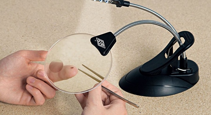 Actual product image Wedo Magnifying lamp