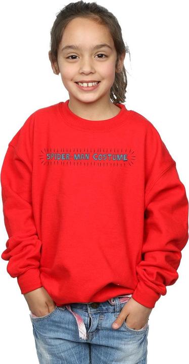 Produktbild SpiderMan Costume Sweatshirt Mädchen (128)