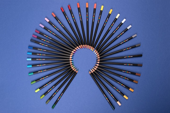 Produktbild Posca Pencil KPE-200 Künstlerfarbstifte Set zu 36 Stk assortiert (Assortiert, 36 x)