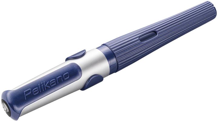 Produktbild Pelikan Füllhalter o structure P480M, blau Schaft mit Rillenstruktur, ergonomische Soft-Griffzone (Blau, 1x)