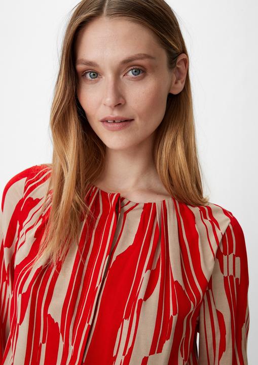 Image du produit Comma Viskosebluse mit Crêpe-Struktur (44)