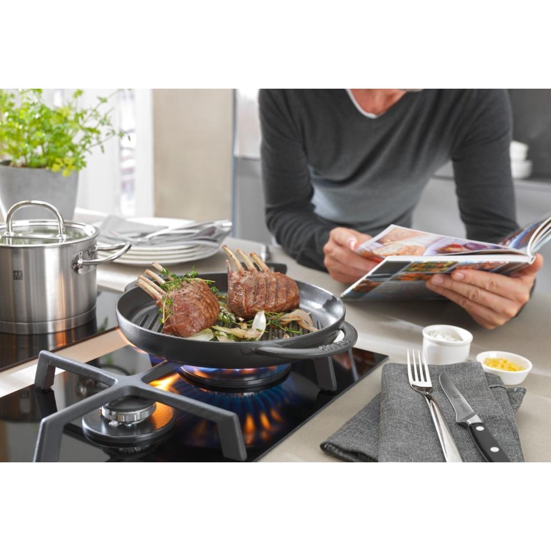 Thumbnail - Staub Grillpfanne, Pfanne + Kochtopf, Grau