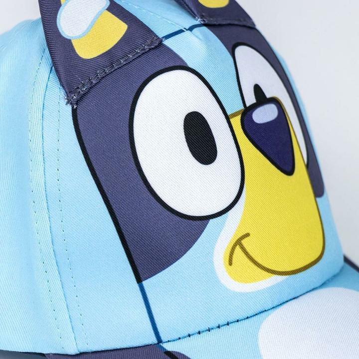Produktbild Bluey Kinderkappe mit Ohrenklappen Blau
