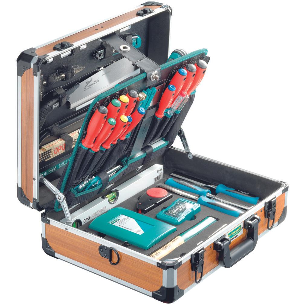 technocraft, Werkzeugkoffer, Pro Wood 4 (129 Teile)