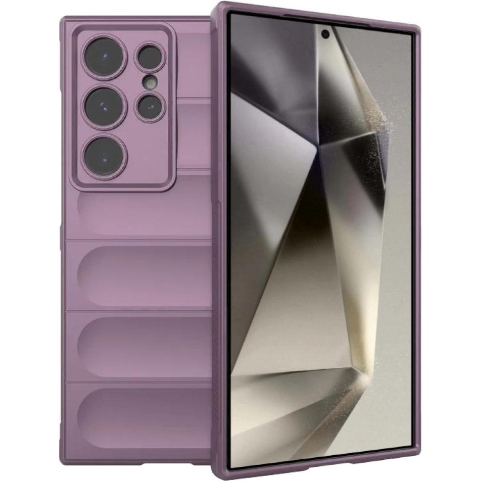 Screenguard CloudCase Hülle (Samsung Galaxy S24 Ultra), Smartphone Hülle, Violett