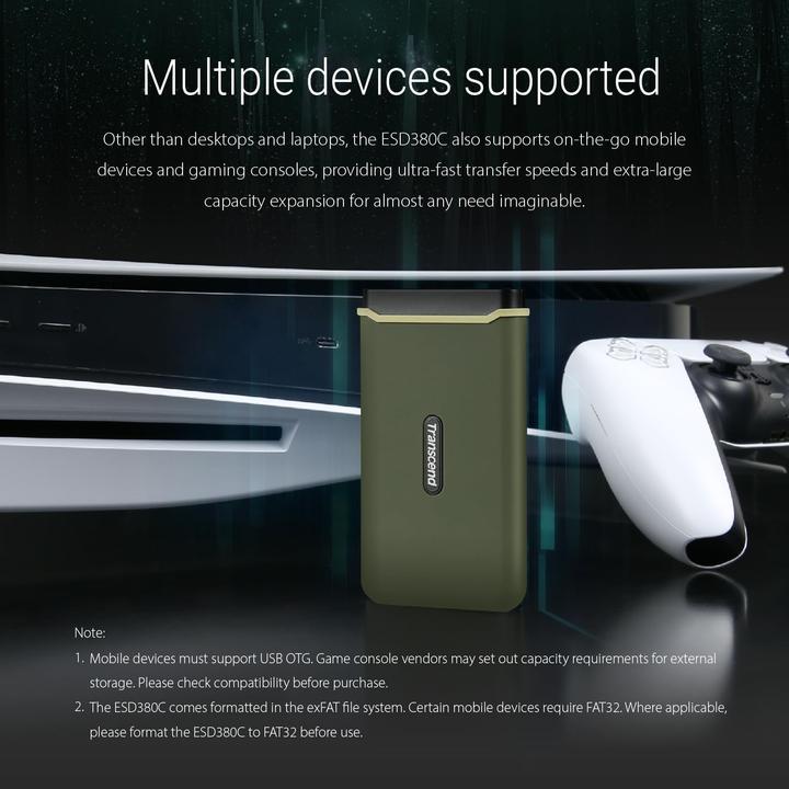 Image du produit Transcend ESD380C (1 To)