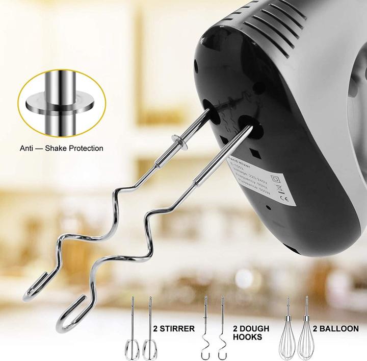 Image du produit Nwouiiay Handmixer mit Zubehör-Set (500 W)