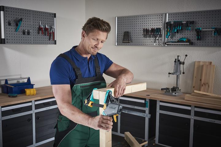 Actual product image wolfcraft 1 EHZ - One-handed clamp PRO 100/915mm (915 mm)