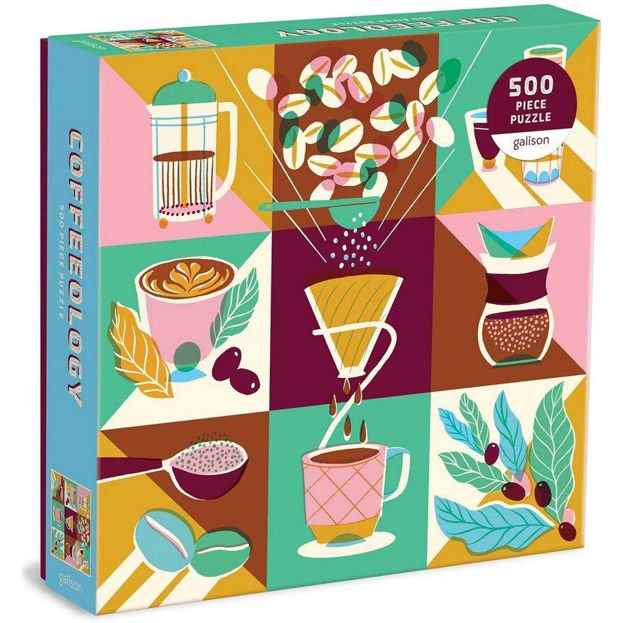 Abrams & Chronicle 69696 - Coffeeology - Puzzle, 500 Teile (500 Teile)
