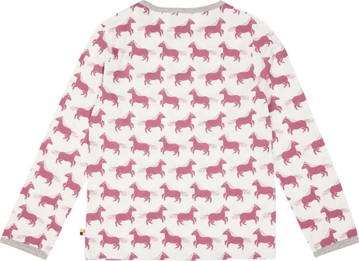 Immagine prodotto loud + proud Camicia Stampa Cavallo Uva (98, 104)