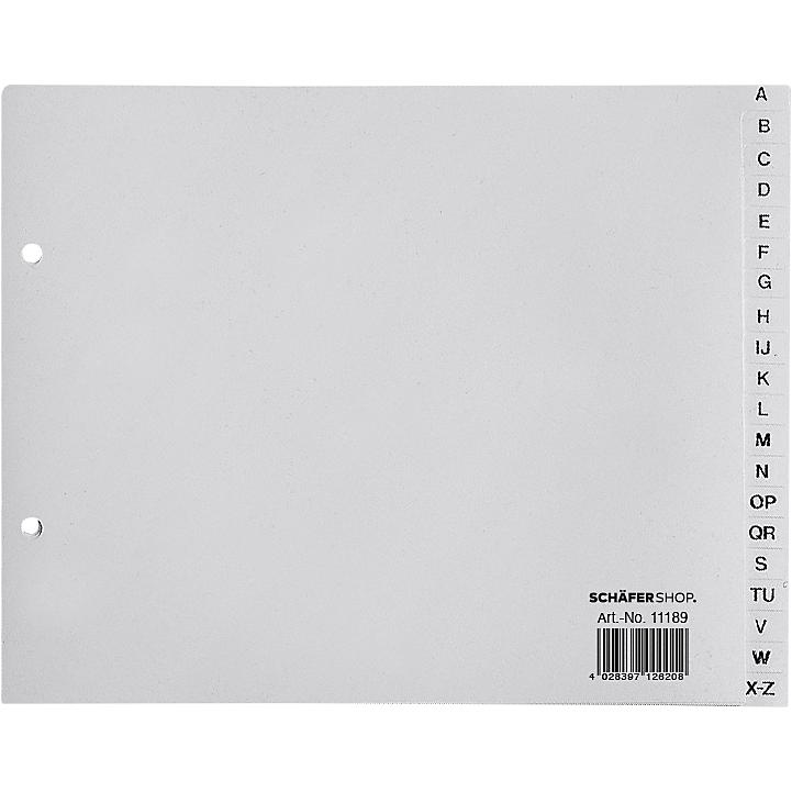 20x Schäfer Shop, Ordner Zubehör, PP-Ordner-Register, diverse Ausführungen, einzeln
