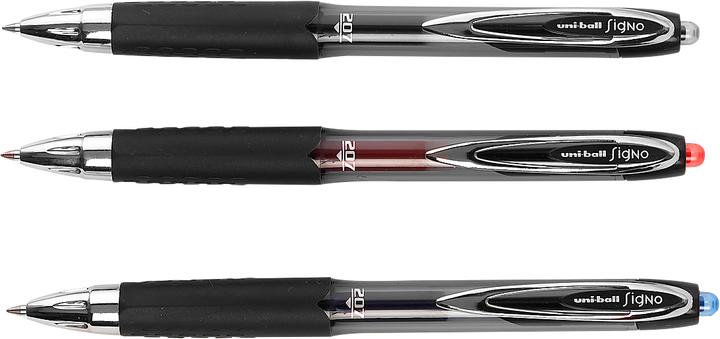 Produktbild Uni-ball Gelroller FABER-CASTELL Signo 207 (Schwarz, 12 x)