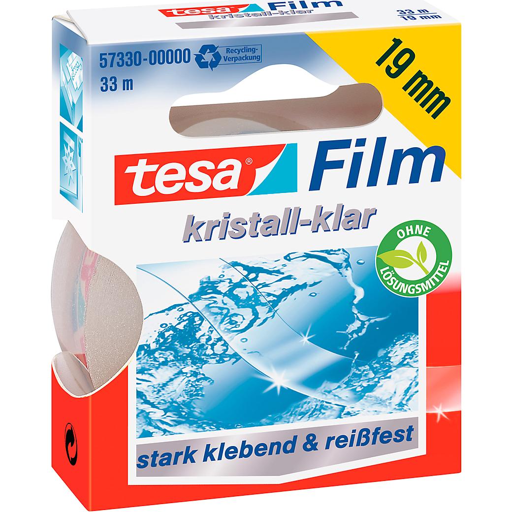 tesa, Klebeband, Film kristallklar (19 mm)