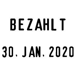 Thumbnail - Trodat, Stempel, Wortbandstempel Printy 4822