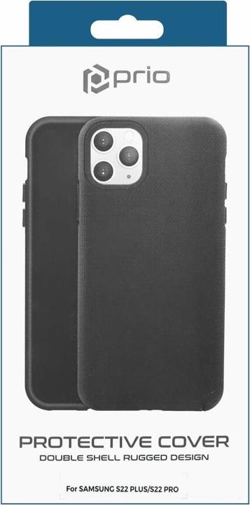Image du produit prio Housse de protection pour Samsung S22+ noir (Samsung Galaxy S22+ 5G)