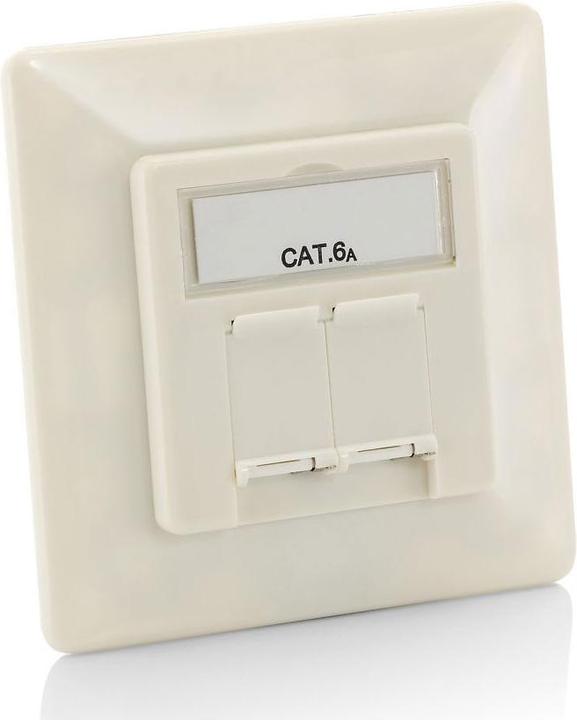 Actual product image equip Professional junction box, flush-mounted (Patch panel)