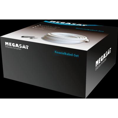 Thumbnail - Megasat 100148 Koaxialkabel 50 m F Weiss (Antennenkabel), Antennenkabel