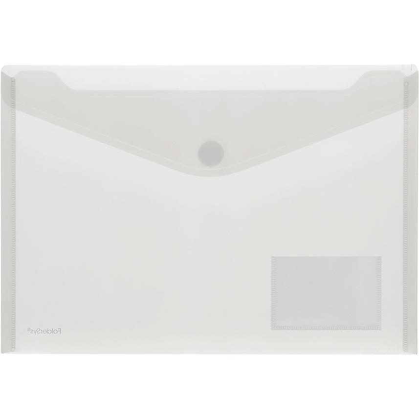 Foldersys, Dokumententasche, Dokumententasche, DIN A4 quer, Klettverschluss, PP (A4)