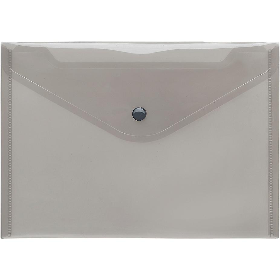 10x Foldersys, Mappe, Dokumententasche, DIN A5 quer, Druckknopfverschluss, PP (A5, 10 x)