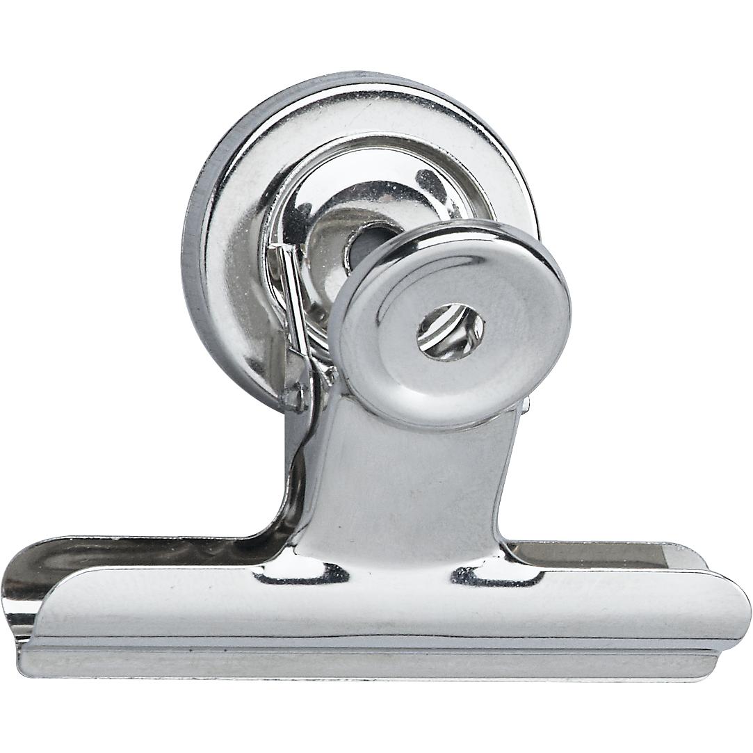 Maul, Büroklammer, Briefklemmer mit Magnet (2 x)