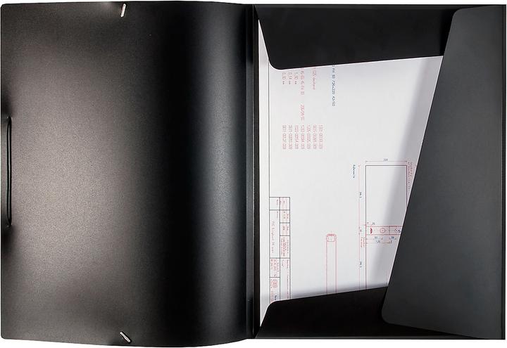 Produktbild Eichner Eckspannmappe, DIN A4, 3 Flügelklappen, 10 Stück (A4, 10 x)
