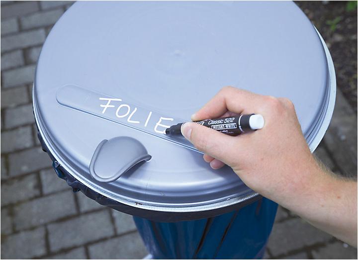 Actual product image Pica Permanent marker INSTANT-WHITE, white, waterproof, 10 pieces with line widths from 1-4 mm (10x)