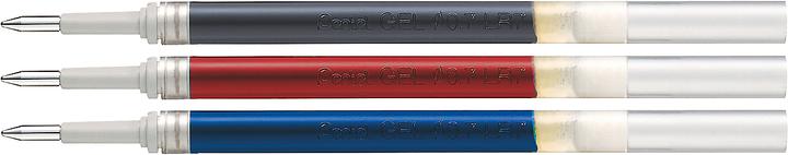 Actual product image Pentel Replacement refill for gel ink rollerball EnerGel BL 110 with push mechanism (Gel mine, Black, 0.50 mm)
