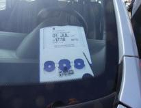 Actual product image Filmer Parkscheibe 4 in 1