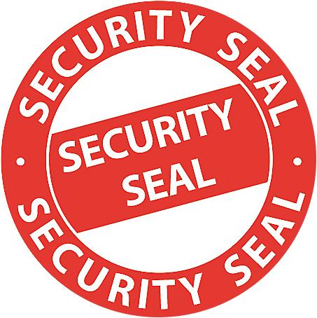 Produktbild Avery Sicherheitsetiketten Security Seal, manipulationssicher, 125 Stück, rund