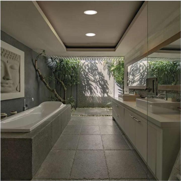 Produktbild Emos LED-Einbauleuchte NEXXO, runden, weiss, 7W, warmweiss (450 lm)