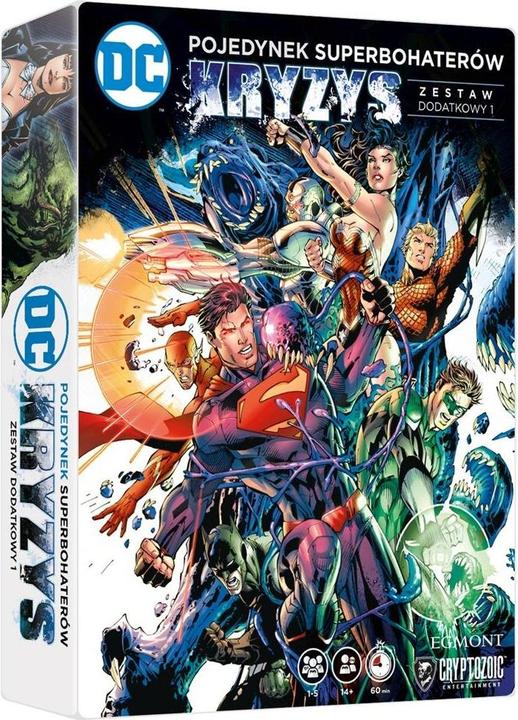 Egmont and the duel of superheroes is a crisis (Polish, 1 - 5 Players)