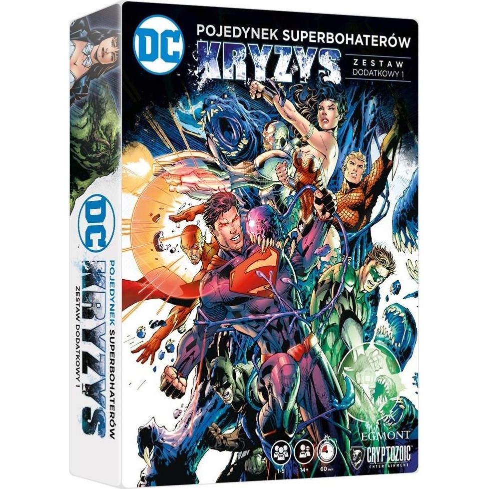 Egmont E Il Duello Tra Supereroi È Una Crisi (Polacco, 1 - 5 Giocatori)