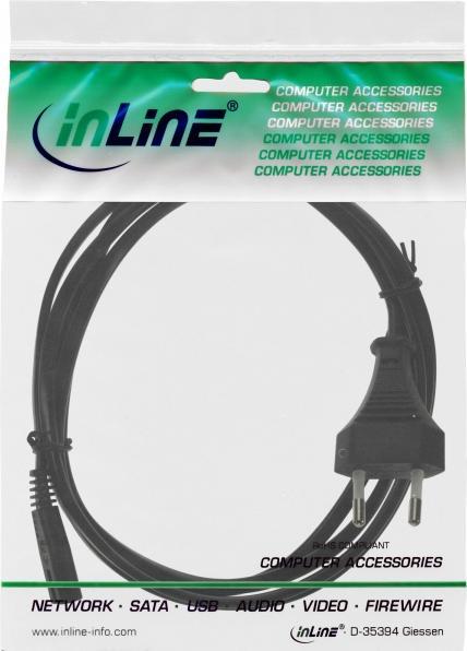 Actual product image InLine Mains plug to Euro 8 socket (1.50 m)