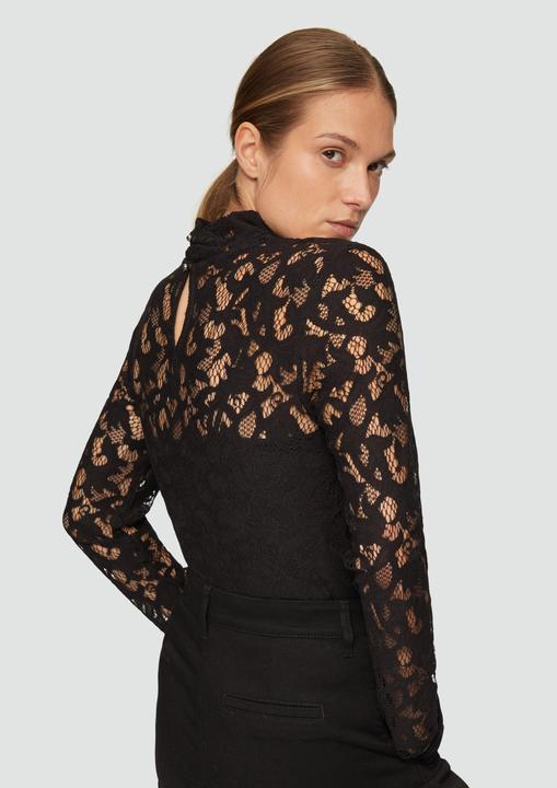 Image du produit S.Oliver T-Shirt Spitzen-Longsleeve aus Modalmix (44)